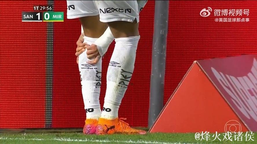 带伤上阵 内马尔率桑托斯保级 带伤上阵 内马尔率桑托斯保级